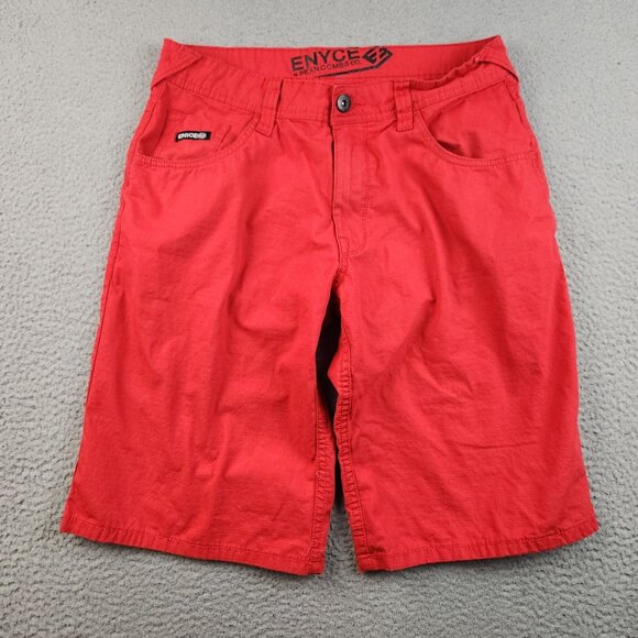 Enyce Other - Vintage Enyce Shorts Mens Sz 32 Red Y2K Cargo Baggy Ripstop Hip Hop Loose Baggy